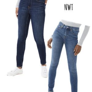 NWT Free Assembly Set of 2 jeans. Size 14